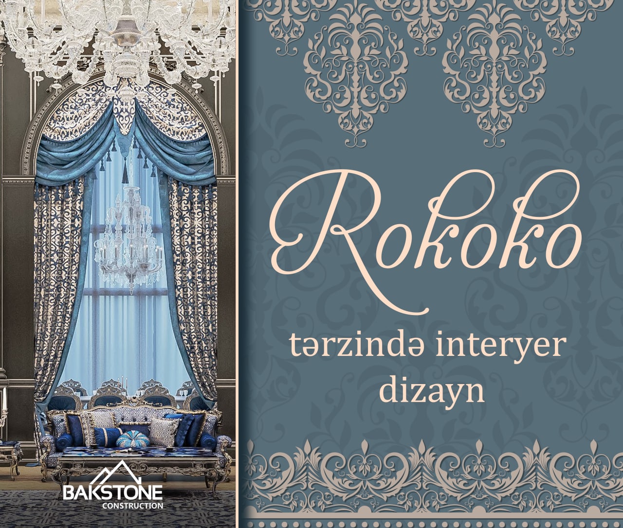 Rococo style interior design