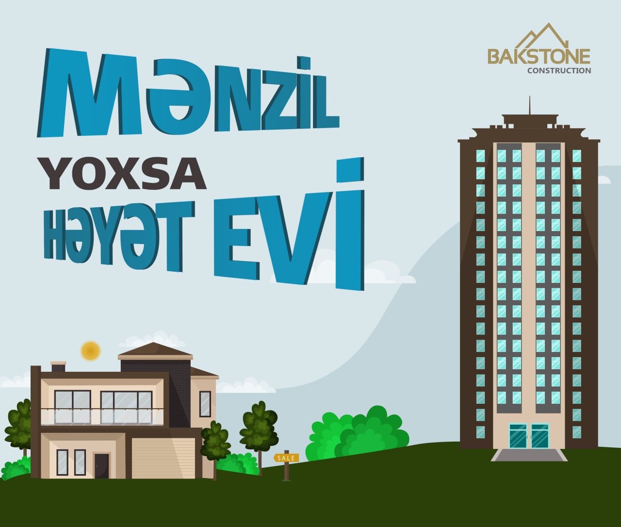 Mənzil, yoxsa həyət evi?