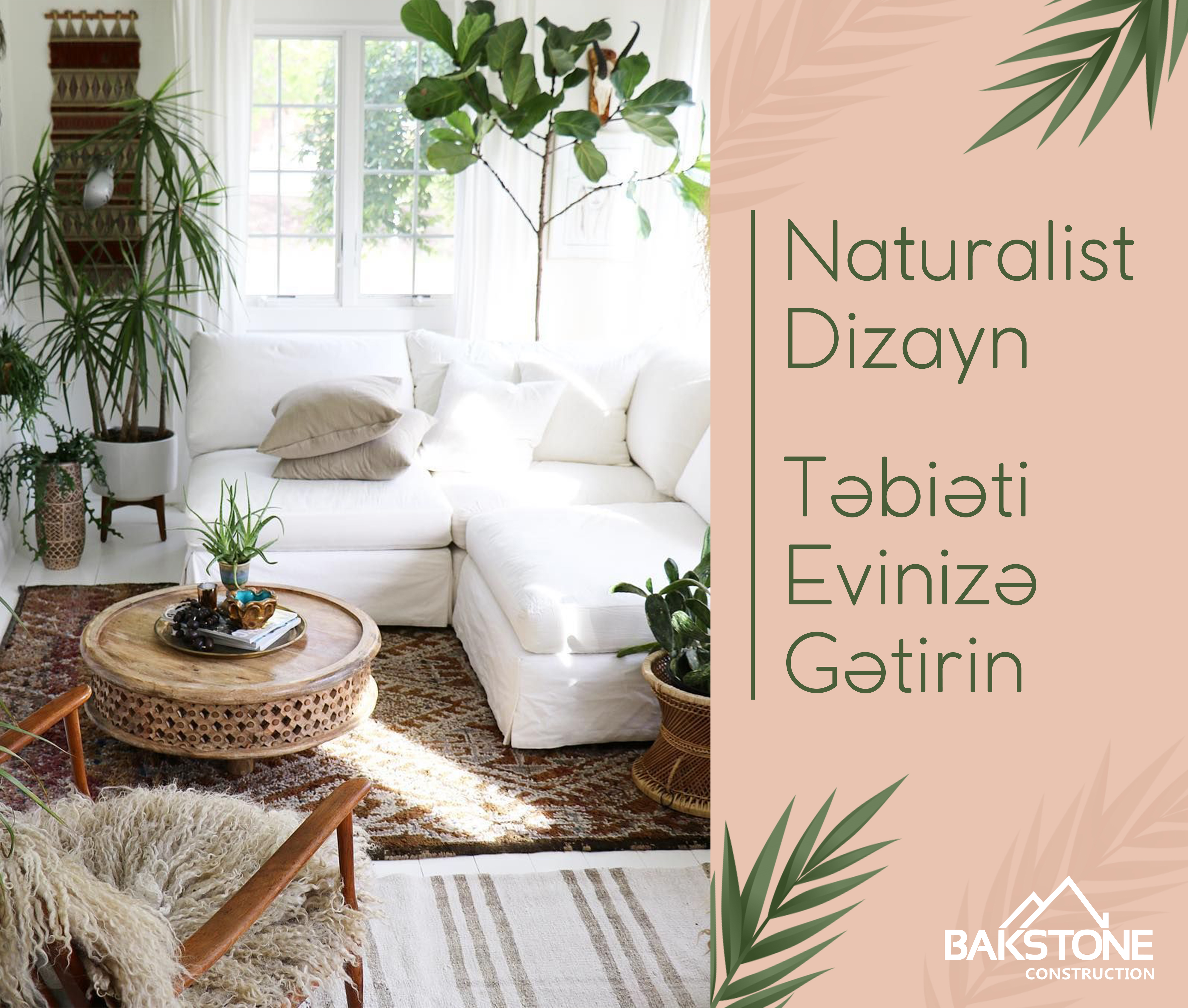 Naturalistic design - Bring nature into your home